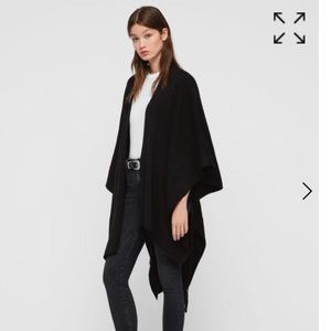 All Saints Rib Tie Ruana